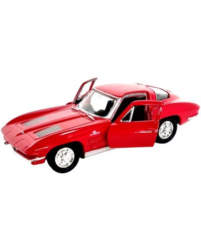 Metalni autić Welly - Chevrolet Corvette 1963, 1:34 - 2